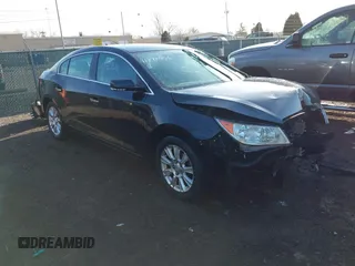 2013 Buick LaCrosse Leather with VIN 1G4GC5ERXDF269048, listed as a IAAI auction lot 41790826 with 1 mi miles. Bid and sale history available at carsss.com. Image 1.