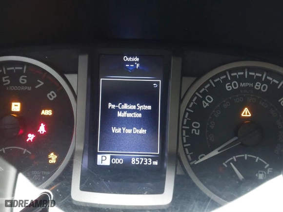 2020 Toyota Tacoma 2WD SR5 with VIN 5TFAZ5CN1LX094383, listed as a IAAI auction lot 41069987 with 85,733 mi miles. Bid and sale history available at carsss.com. Image 7.
