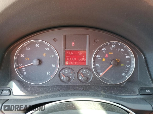 2009 Volkswagen Jetta SE с VIN 3VWRM71K09M091296, выставлен на аукционе Copart как лот 57342255 с пробегом 100 184 миль миль и Списание • Salvage title. История ставок и продаж доступна на DreamBid. Изображение 9.