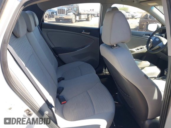 2016 Hyundai Accent SE with VIN KMHCT4AE1GU021377, listed as a IAAI auction lot 40587822 with 72,297 mi miles and . Bid and sale history available at DreamBid. Image 8.