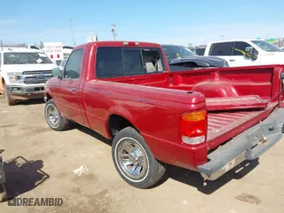 1998 Ford Ranger XL with VIN 1FTYR10C5WUA05981, listed as a IAAI auction lot 41676687 with 189,285 mi miles. Bid and sale history available at carsss.com. Image 3.