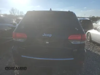 2017 Jeep Grand Cherokee Overland with VIN 1C4RJFCG1HC778818, listed as a Copart auction lot 87368764 with 62,471 mi miles and Salvage Title. Bid and sale history available at carsss.com. Image 6.