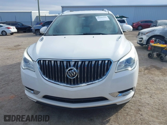 2014 Buick Enclave Convenience with VIN 5GAKRAKDXEJ140211, listed as a IAAI auction lot 41345568 with 123,121 mi miles. Bid and sale history available at carsss.com. Image 12.