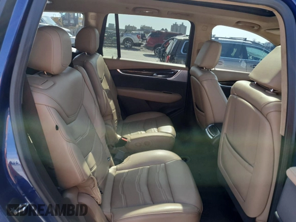 2023 Cadillac XT6 AWD Sport with VIN 1GYKPHRSXPZ117852, listed as a Copart auction lot 47895715 with 61,169 mi miles and Salvage title. Bid and sale history available at DreamBid. Image 11.