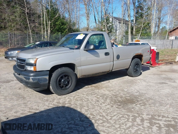 2006 Chevrolet Silverado 1500 Work Truck with VIN 3GCEK14X56G274246, listed as a IAAI auction lot 42099799 with 103,673 mi miles. Bid and sale history available at carsss.com. Image 2.