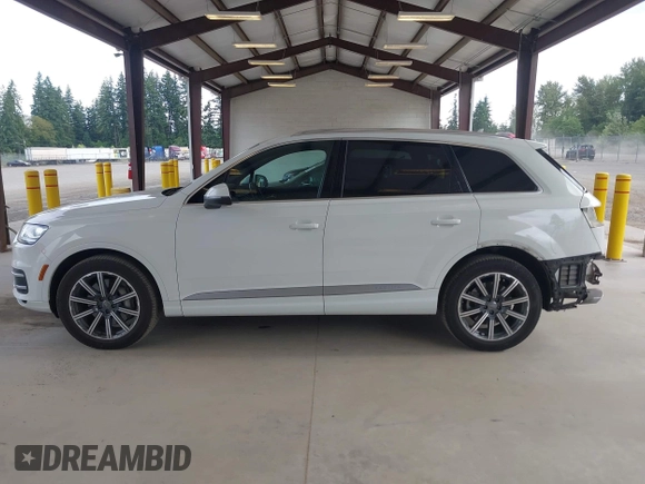 2017 Audi Q7 Premium with VIN WA1AAAF74HD006104, listed as a IAAI auction lot 42554741 with 95,276 mi miles and . Bid and sale history available at DreamBid. Image 15.