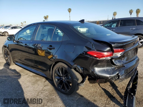 2022 Toyota Corolla SE with VIN 5YFS4MCEXNP135690, listed as a Copart auction lot 49726355 with 15,140 mi miles and Salvage Title. Bid and sale history available at carsss.com. Image 2.