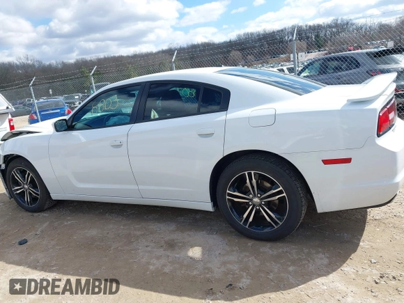 2014 Dodge Charger SXT with VIN 2C3CDXJG9EH255078, listed as a IAAI auction lot 41880363 with 124,864 mi miles. Bid and sale history available at carsss.com. Image 14.