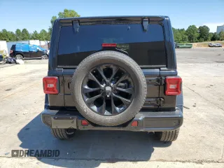 2020 Jeep Wrangler Unlimited Sahara Altitude with VIN 1C4HJXEG3LW321854, listed as a Copart auction lot 70761874 with Not provided miles and Clean title. Bid and sale history available at DreamBid. Image 6.