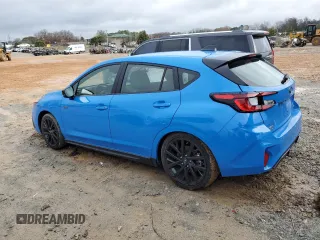 2024 Subaru Impreza RS with VIN JF1GUHJC9R8287823, listed as a Copart auction lot 85538484 with 5,958 mi miles and Salvage Title. Bid and sale history available at carsss.com. Image 2.