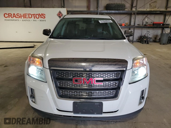 2012 GMC Terrain SLT-2 with VIN 2GKALWEK6C6134729, listed as a Copart auction lot 51848035 with 123,171 mi miles and Salvage title. Bid and sale history available at DreamBid. Image 5.