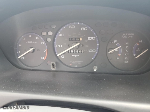 1996 Honda Civic LX "O" w/Air with VIN 1HGEJ6672TL052860, listed as a Copart auction lot 67103484 with 252,846 mi miles and Salvage Title. Bid and sale history available at carsss.com. Image 9.