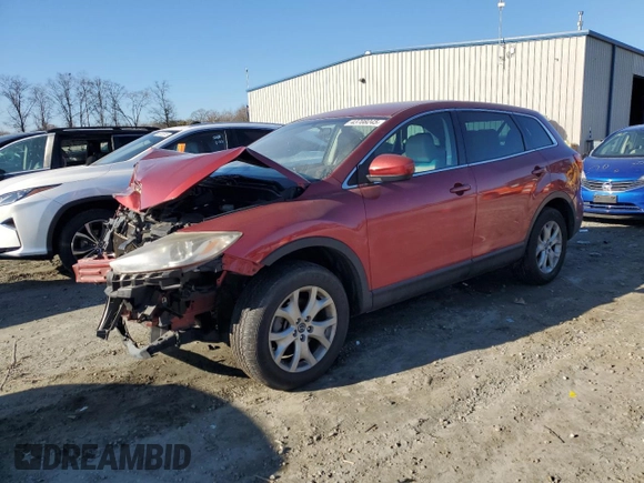2013 Mazda CX-9 Touring with VIN JM3TB2CA9D0411143, listed as a Copart auction lot 43708245 with 120,869 mi miles and Salvage Title. Bid and sale history available at DreamBid. Image 1.