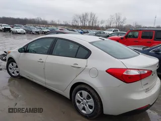 2015 Kia Forte LX with VIN KNAFK4A66F5291465, listed as a IAAI auction lot 41515671 with 102,032 mi miles. Bid and sale history available at carsss.com. Image 14.
