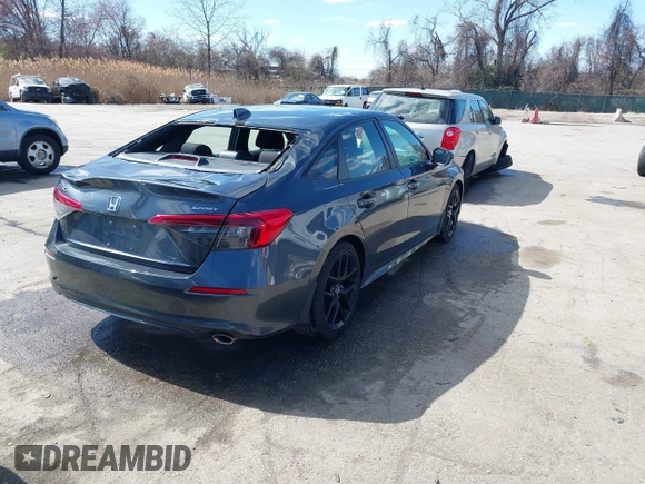 2022 Honda Civic Sport z VIN 2HGFE2F55NH587553, wystawiony jako IAAI lot #41816927 z przebiegiem 31 016 mil mil oraz . Historia ofert i sprzedaży dostępna na DreamBid. Obrazek 4.