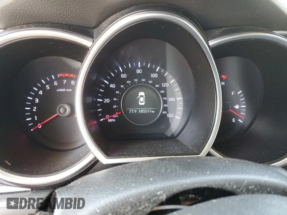 2015 Kia Optima LX with VIN 5XXGM4A79FG466264, listed as a Copart auction lot 49902775 with 145,511 mi miles and Salvage Title. Bid and sale history available at carsss.com. Image 9.