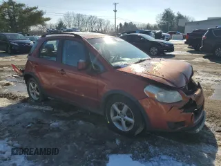 2007 Suzuki SX4 with VIN JS2YB413875111377, listed as a Copart auction lot 87966895 with 144,719 mi miles and Salvage Title. Bid and sale history available at DreamBid. Image 4.
