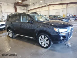 2013 Mitsubishi Outlander SE with VIN JA4JT3AW5DU005087, listed as a Copart auction lot 46421695 with 95,398 mi miles and Non Repairable. Bid and sale history available at carsss.com. Image 4.