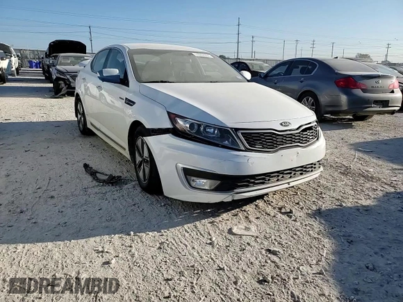 2013 Kia Optima Hybrid LX with VIN KNAGM4AD9D5043527, listed as a Copart auction lot 72262804 with 0 mi miles and Salvage Title. Bid and sale history available at carsss.com. Image 10.