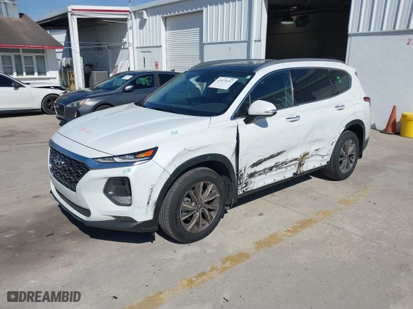 2020 Hyundai Santa Fe SEL with VIN 5NMS33AD4LH296065, listed as a IAAI auction lot 41878392 with 98,215 mi miles. Bid and sale history available at carsss.com. Image 18.