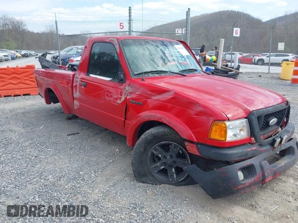 2005 Ford Ranger XL z VIN 1FTYR10U25PA06950, wystawiony jako IAAI lot #41902409 z przebiegiem 272 333 mil mil oraz . Historia ofert i sprzedaży dostępna na DreamBid. Obrazek 1.