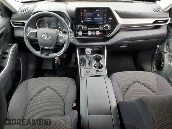 2021 Toyota Highlander L с VIN 5TDBZRBH4MS536328, выставлен на аукционе Copart как лот 61463315 с пробегом 47 798 миль миль и Списание • Salvage title. История ставок и продаж доступна на DreamBid. Изображение 8.