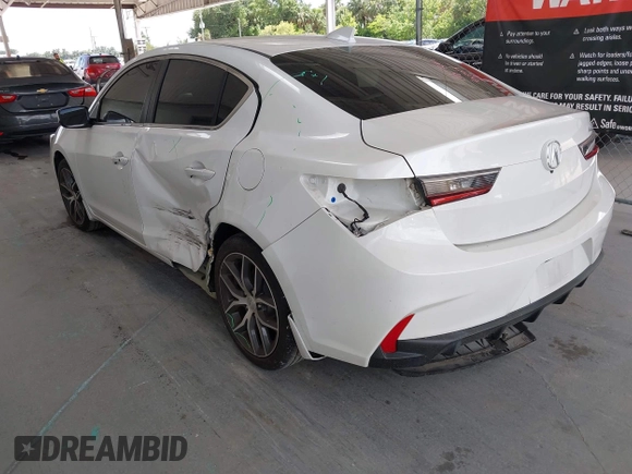 2022 Acura ILX Premium with VIN 19UDE2F77NA001829, listed as a IAAI auction lot 42470192 with 42,939 mi miles and . Bid and sale history available at DreamBid. Image 3.