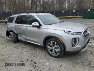 2022 Hyundai Palisade SEL с VIN KM8R4DHE8NU410933, выставлен на аукционе Copart как лот 51755595 с пробегом 32 217 миль миль и Списание • Salvage title. История ставок и продаж доступна на DreamBid. Изображение 4.