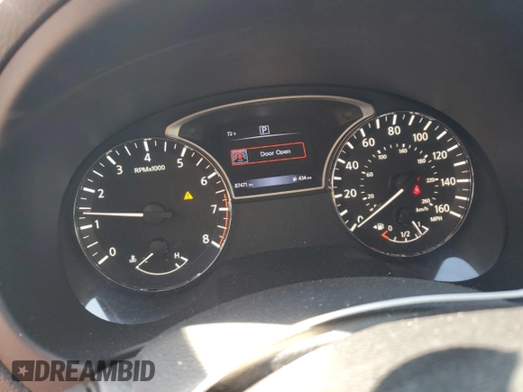2017 Nissan Altima S z VIN 1N4AL3AP5HC165194, wystawiony jako Copart lot #57649575 z przebiegiem 87 471 mil mil oraz Szkoda całkowita • Salvage title. Historia ofert i sprzedaży dostępna na DreamBid. Obrazek 9.