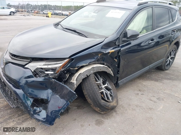 2017 Toyota RAV4 SE with VIN JTMJFREV0HD200683, listed as a IAAI auction lot 41595927 with 109,981 mi miles. Bid and sale history available at carsss.com. Image 6.