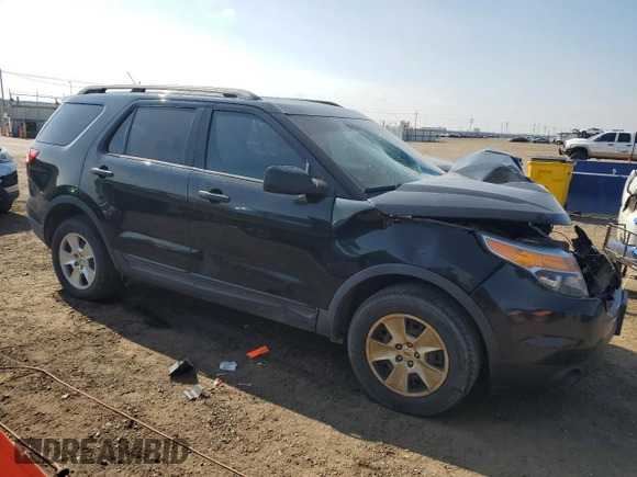 2013 Ford Explorer with VIN 1FM5K8B81DGA47418, listed as a Copart auction lot 54235895 with 136,585 mi miles and Salvage title. Bid and sale history available at DreamBid. Image 4.