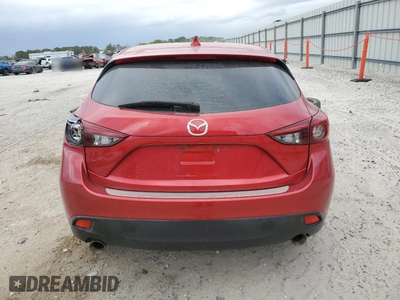 2015 Mazda 3 S Grand Touring with VIN JM1BM1M32F1274293, listed as a Copart auction lot 49552605 with Not provided miles and Salvage title. Bid and sale history available at DreamBid. Image 6.