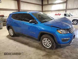 2018 Jeep Compass Sport z VIN 3C4NJCAB0JT251030, wystawiony jako Copart lot #55833785 z przebiegiem 103 713 mil mil oraz Czysty tytuł • Clean title. Historia ofert i sprzedaży dostępna na DreamBid. Obrazek 4.