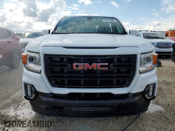 2022 GMC Canyon 2WD Elevation with VIN 1GTG5CEN2N1325966, listed as a Copart auction lot 73873984 with 6,507 mi miles and Non Repairable. Bid and sale history available at carsss.com. Image 5.