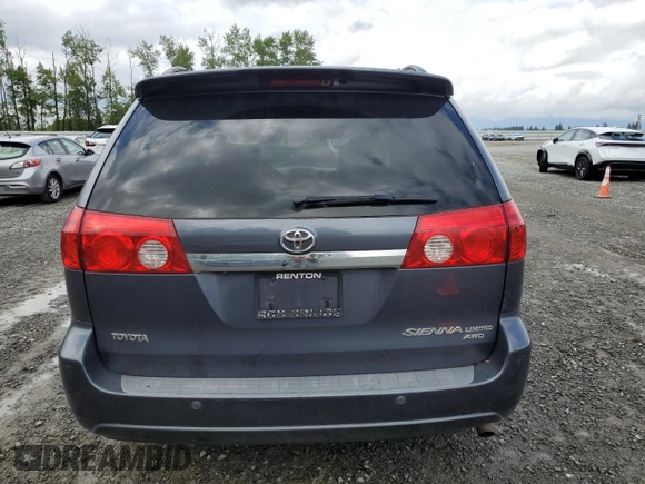2006 Toyota Sienna XLE z VIN 5TDBA22C46S071376, wystawiony jako Copart lot #57163025 z przebiegiem 199 902 mil mil oraz Szkoda całkowita • Salvage title. Historia ofert i sprzedaży dostępna na DreamBid. Obrazek 6.
