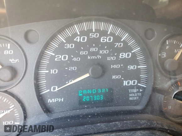 2005 Chevrolet Express Passenger with VIN 1GAHG39U051232615, listed as a Copart auction lot 73574264 with 207,303 mi miles and Salvage title. Bid and sale history available at DreamBid. Image 9.
