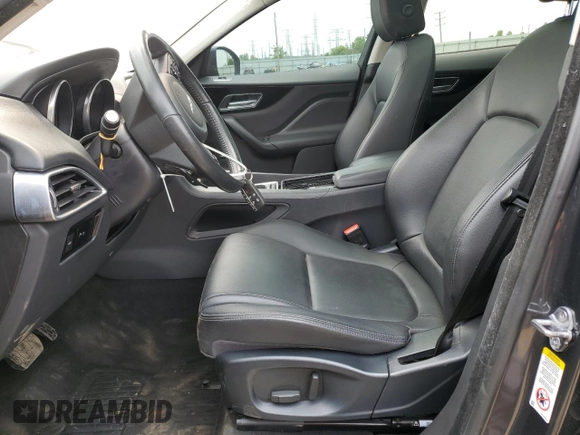 2018 Jaguar F-Pace 25t Premium with VIN SADCJ2FX4JA247404, listed as a Copart auction lot 59439835 with 70,458 mi miles and Salvage title. Bid and sale history available at DreamBid. Image 7.