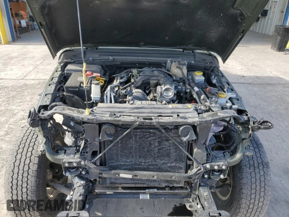 2022 Jeep Wrangler Unlimited Sport S with VIN 1C4HJXDG2NW151250, listed as a Copart auction lot 46073145 with 46,531 mi miles and Salvage Title. Bid and sale history available at carsss.com. Image 12.