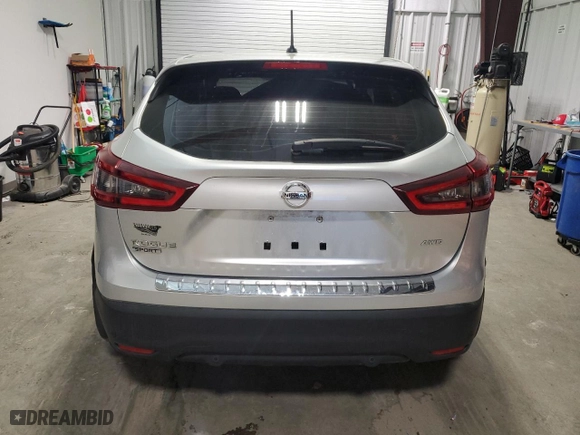 2021 Nissan Rogue Sport S with VIN JN1BJ1AW6MW672696, listed as a Copart auction lot 43831785 with 44,099 mi miles and Clean Title. Bid and sale history available at carsss.com. Image 6.