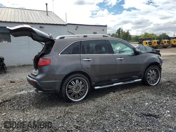 2012 Acura MDX Advance with VIN 2HNYD2H61CH545761, listed as a Copart auction lot 73610364 with Not provided miles and Salvage title. Bid and sale history available at DreamBid. Image 3.