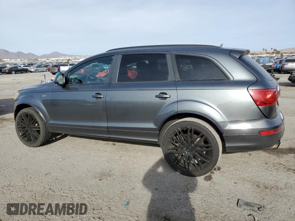 2013 Audi Q7 S line Prestige с VIN WA1DGAFE6DD016556, выставлен на аукционе Copart как лот 50103185 с пробегом 123 963 миль миль и Списание • Salvage title. История ставок и продаж доступна на DreamBid. Изображение 2.