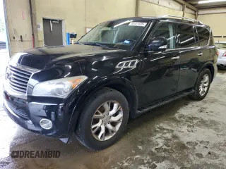 2011 Infiniti QX56 8-passenger z VIN JN8AZ2NC7B9301179, wystawiony jako Copart lot #58431025 z przebiegiem 249 561 mil mil oraz Czysty tytuł • Clean title. Historia ofert i sprzedaży dostępna na DreamBid. Obrazek 1.