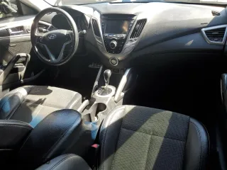 2013 Hyundai Veloster w/Gray Int with VIN KMHTC6AD6DU092606, listed as a Copart auction lot 53738185 with 0 mi miles and Clean Title. Bid and sale history available at carsss.com. Image 8.