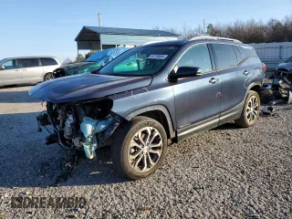 2019 GMC Terrain SLT with VIN 3GKALPEX9KL268243, listed as a Copart auction lot 84759004 with 163,828 mi miles and Salvage Title. Bid and sale history available at carsss.com. Image 1.