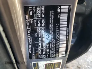2013 Mercedes-Benz GLK with VIN WDCGG8JB9DG028279, listed as a Copart auction lot 39822774 with 87,850 mi miles and Salvage Title. Bid and sale history available at carsss.com. Image 14.