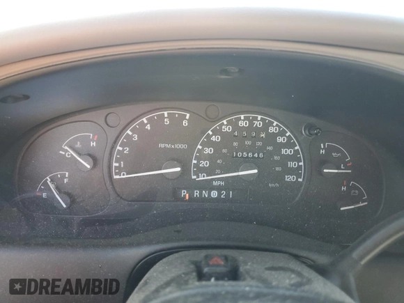 1997 Mercury Mountaineer with VIN 4M2DU55P5VUJ62435, listed as a Copart auction lot 60163465 with 105,646 mi miles and Salvage title. Bid and sale history available at DreamBid. Image 9.