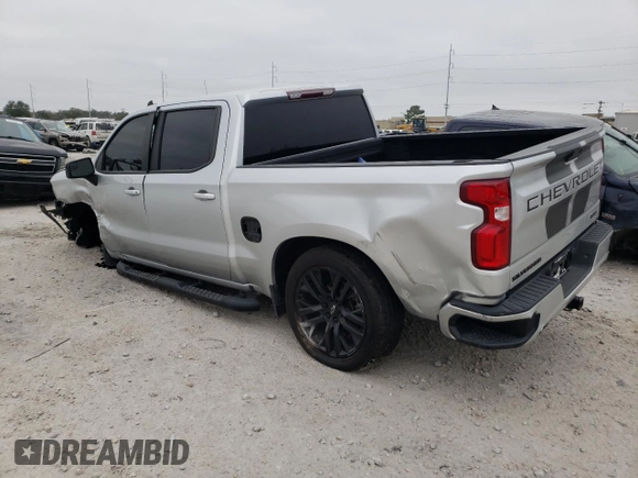 2021 Chevrolet Silverado 1500 RST with VIN 1GCPWDED6MZ422176, listed as a Copart auction lot 85763104 with 70,891 mi miles and Salvage Title. Bid and sale history available at carsss.com. Image 2.
