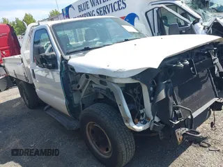 2013 Ford F-250 XL with VIN 1FDBF2A60DEB65461, listed as a IAAI auction lot 37438611 with Not provided miles and . Bid and sale history available at DreamBid. Image 1.