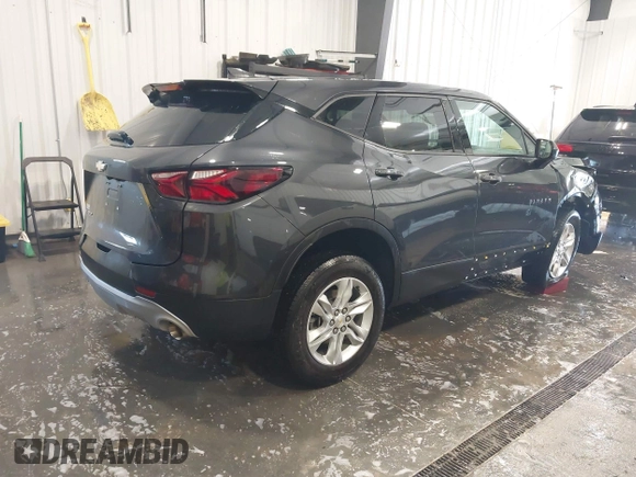 2021 Chevrolet Blazer LT with VIN 3GNKBBRA4MS502641, listed as a IAAI auction lot 42091215 with 44,330 mi miles and . Bid and sale history available at DreamBid. Image 4.