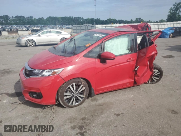 2020 Honda Fit EX with VIN 3HGGK5H82LM728728, listed as a Copart auction lot 56102155 with Not provided miles and Salvage title. Bid and sale history available at DreamBid. Image 1.